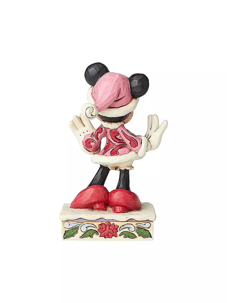 ENESCO | Festive Fashionista Minnie Mouse Christmas Figurine 6002843 | bunt