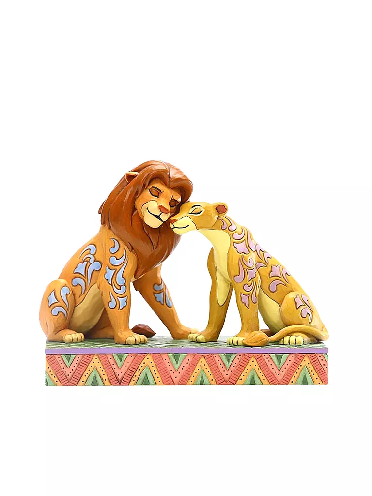 ENESCO | Savannah Sweethearts - Simba and Nala Figurine 6005961 | bunt
