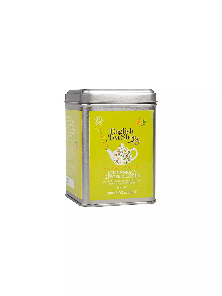 ENGLISH TEA SHOP | Loser Tee in Metalldose - Lemongras Ingwer & Zitrusfrüchte 100g | bunt