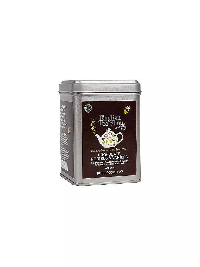 ENGLISH TEA SHOP | Loser Tee in Metalldose - Schokolade Rooibos & Vanille 100g | bunt