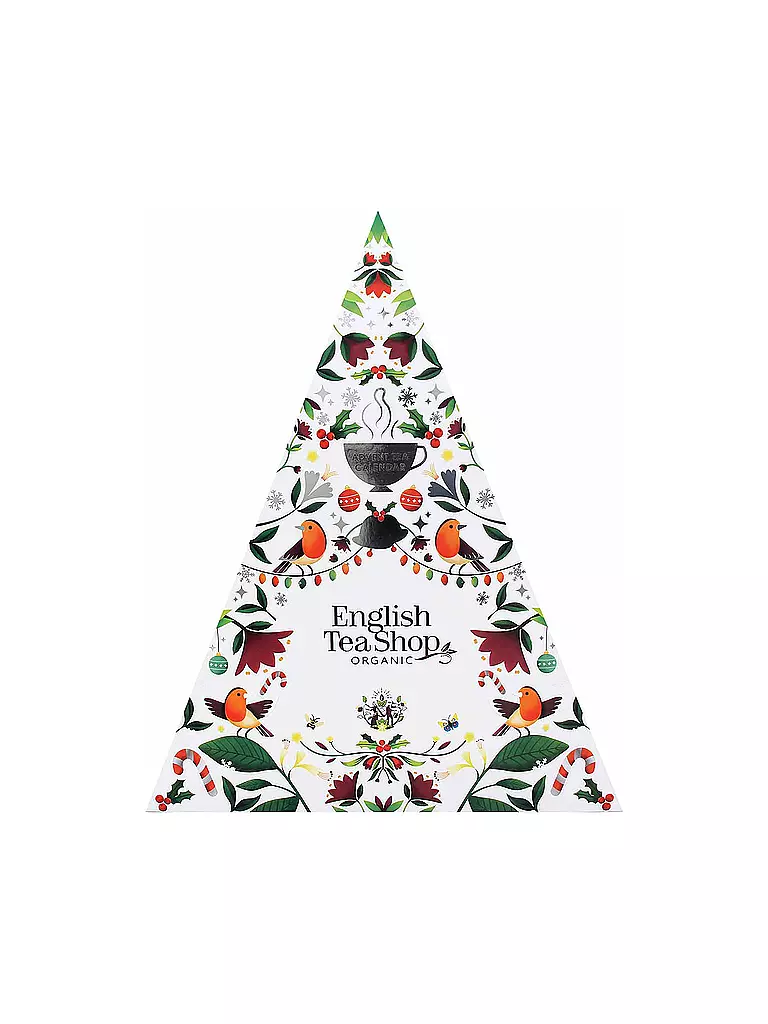 ENGLISH TEA SHOP | Tee Adventskalender "Mosaik", BIO, 25 Pyramidenbeutel | bunt