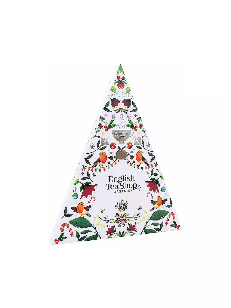 ENGLISH TEA SHOP | Tee Adventskalender "Mosaik", BIO, 25 Pyramidenbeutel | bunt