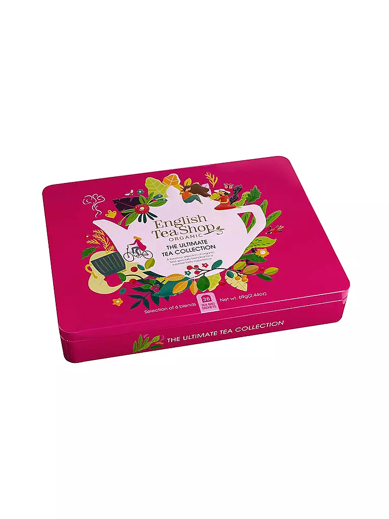 ENGLISH TEA SHOP | Tee Geschenkbox - Ultimate Selection  36 Stück | pink