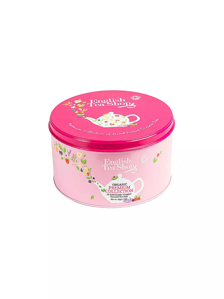 ENGLISH TEA SHOP | Tee Geschenkbox in Metalldose - Premium Tea Collection 30er | bunt