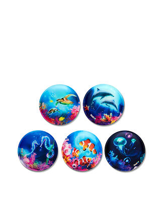 ERGOBAG | Klettie Set 5tlg Leuchtende Unterwasserwelt