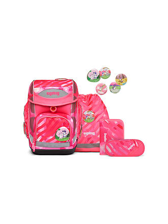 ERGOBAG | Schultaschen Set 5tlg Cubo KuntBärbuntes Einhorn