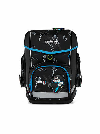 ERGOBAG | Schultasche Set 5tlg CUBO Bärdektiv Drei Fragezeichen Kids 