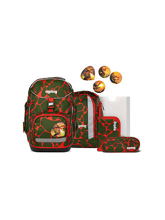 ERGOBAG | Schultaschen Set 6tlg. PACK FeuerspeiBär
