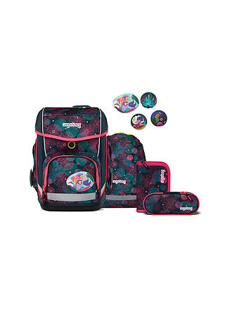 ERGOBAG | Schulrucksack-Set 5tlg. Cubo KorallenBär 