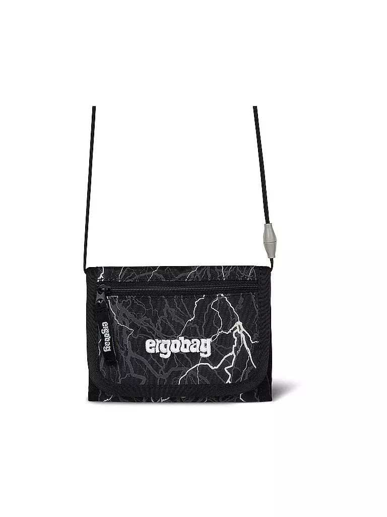 ERGOBAG | Brustbeutel Super ReflektBär | schwarz
