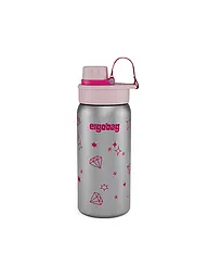 ERGOBAG | Edelstahl Trinkflasche Gewitter  | Silber
