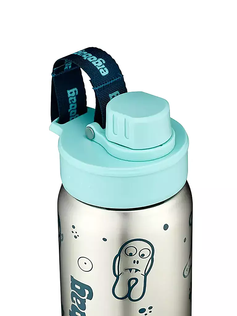 ERGOBAG | Edelstahl Trinkflasche Petrol | grün