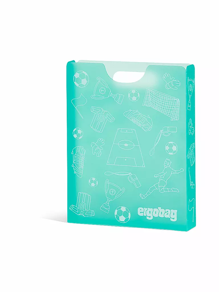 ERGOBAG | Heftebox Fussball | grün