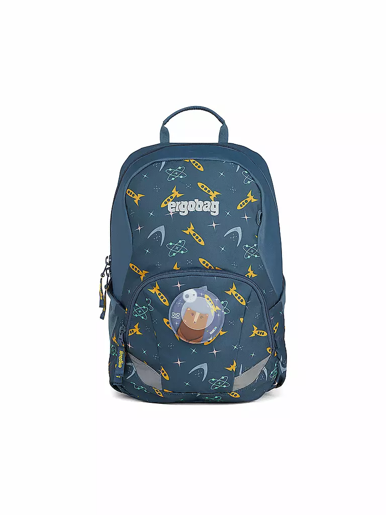 ERGOBAG | Kinder Rucksack Ease L - BärGold | dunkelblau