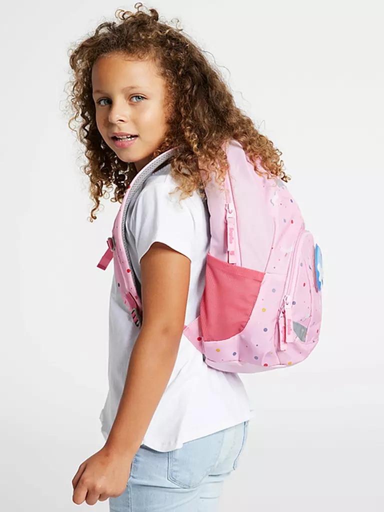 ERGOBAG | Kinder Rucksack Ease Large Bärnadette | rosa