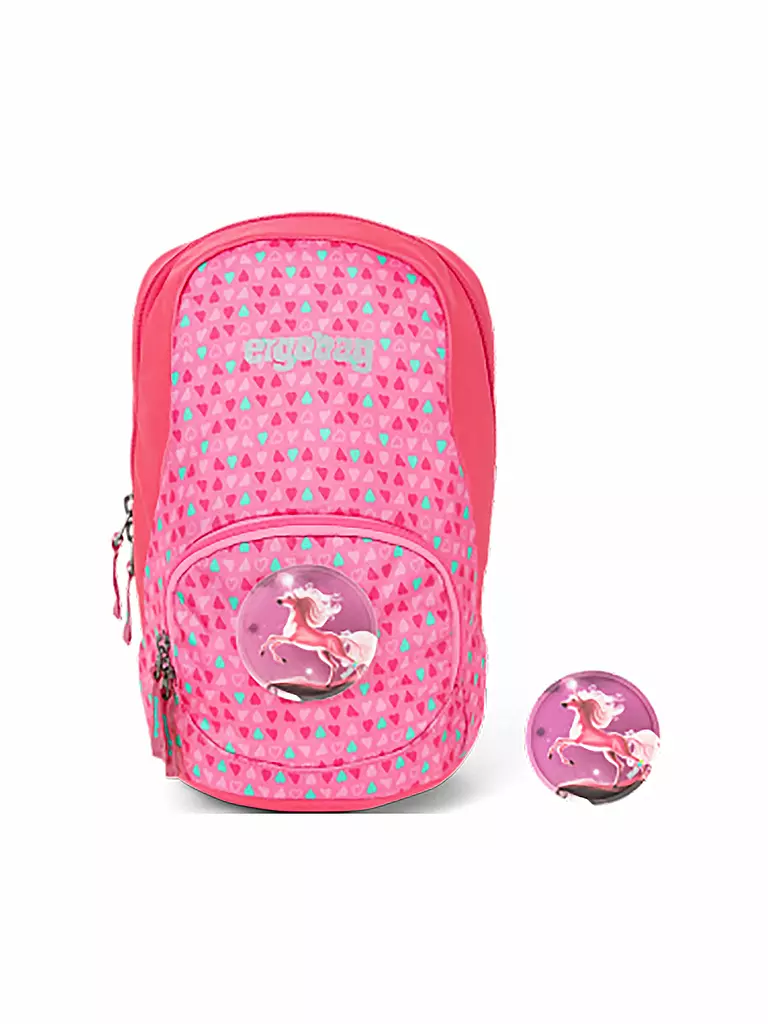 ERGOBAG | Kinder-Rucksack "Ease S - Konfetti" | rosa