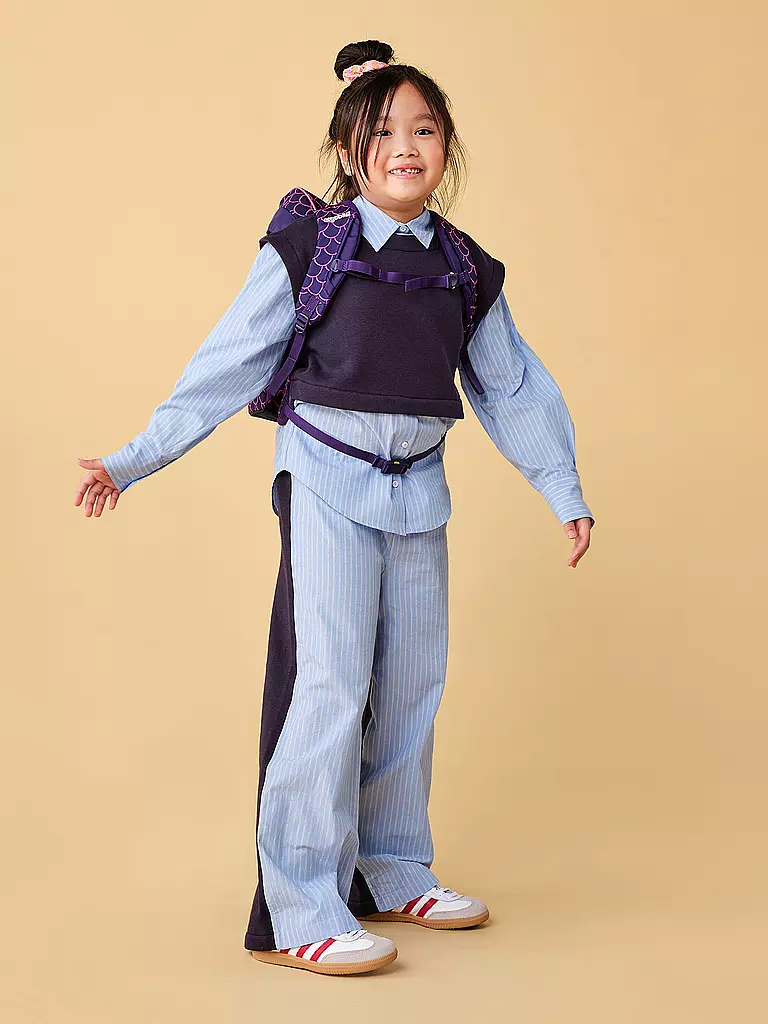 ERGOBAG | Kindergartenrucksack Mini Perlentaucher | dunkelblau