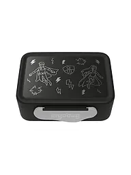 ERGOBAG | Kunststoff Brotdose Fußball  | Schwarz