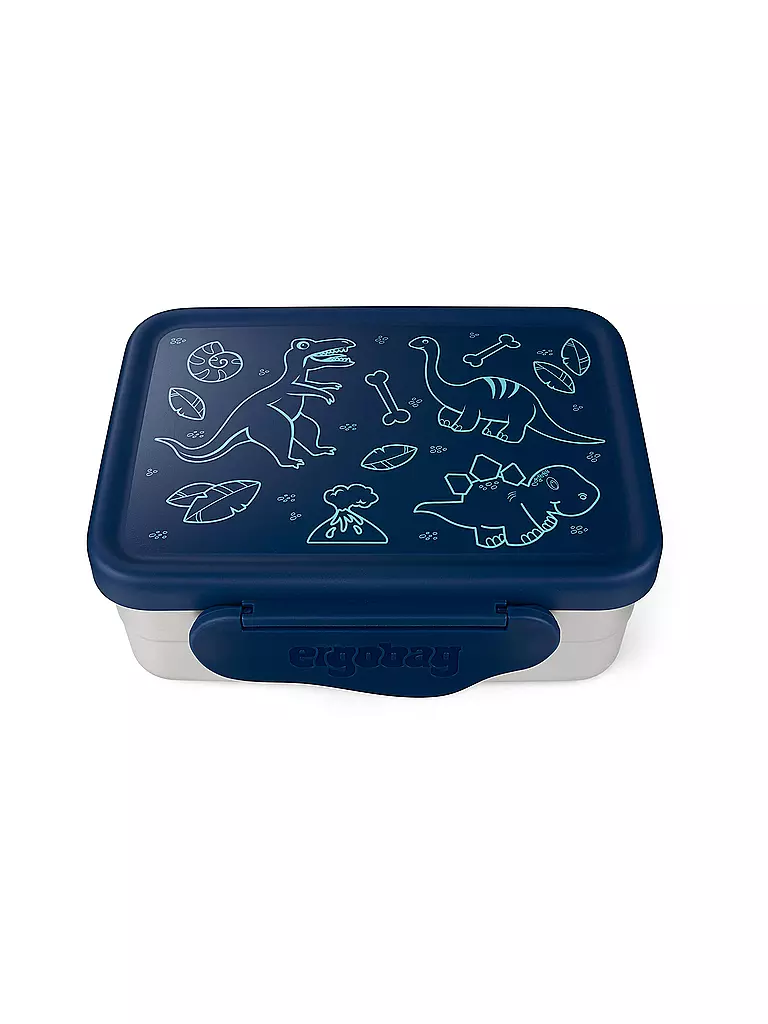 ERGOBAG | Lunchbox Edelstahl blau | dunkelblau