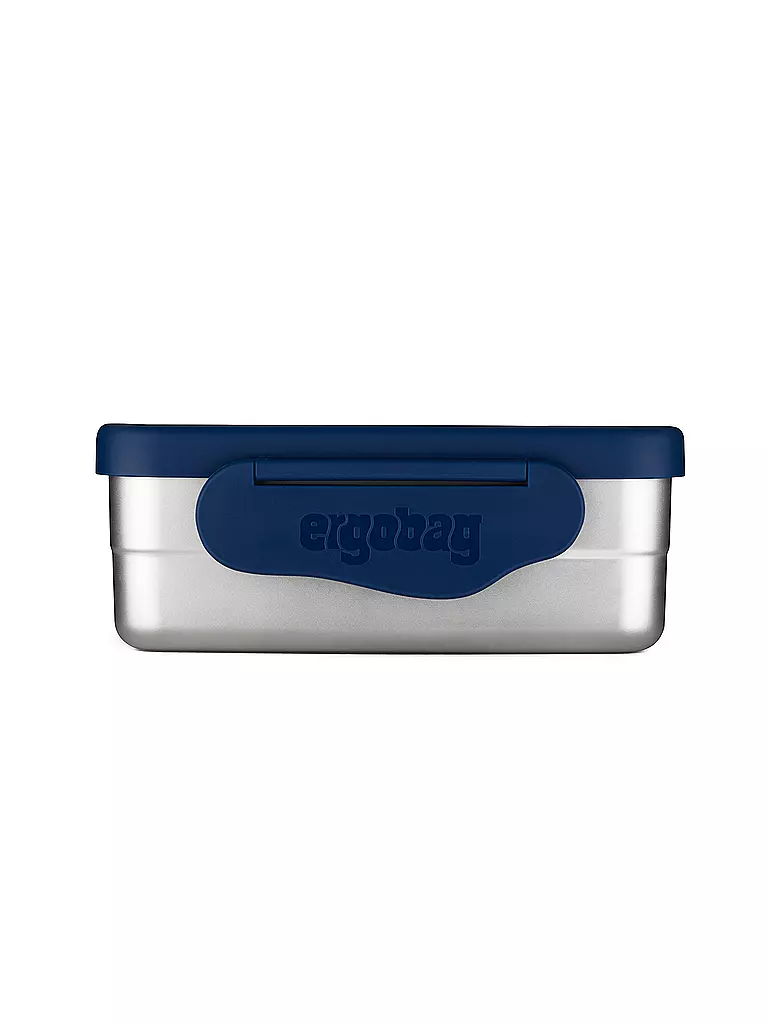 ERGOBAG | Lunchbox Edelstahl blau | dunkelblau