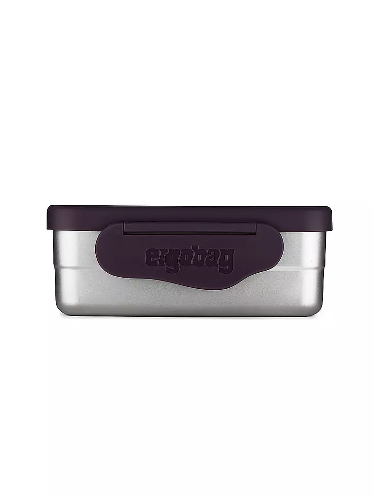 ERGOBAG | Lunchbox Edelstahl Lila | beere