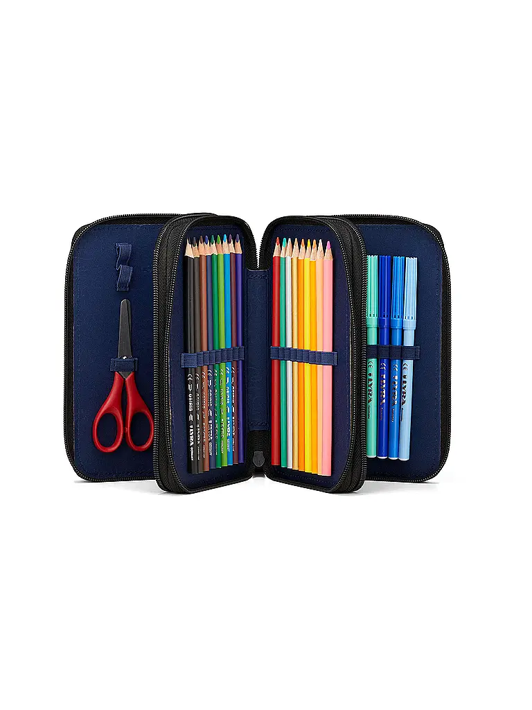 ERGOBAG | Maxi Federmappe UnfhaltBär | Schwarz