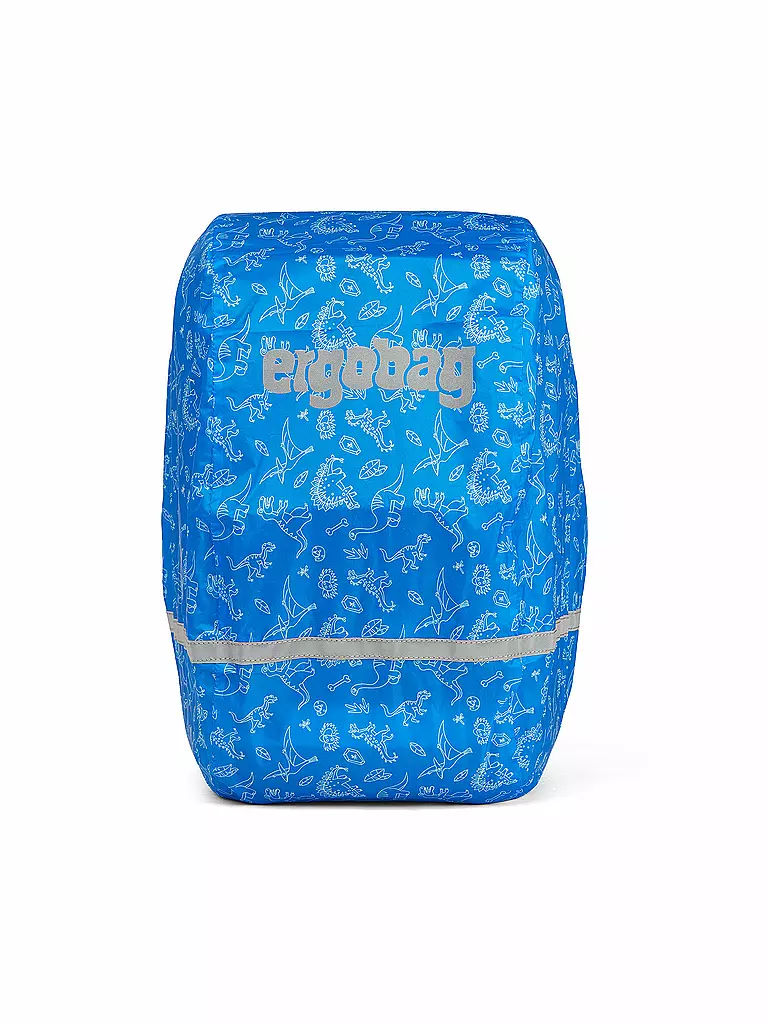 ERGOBAG | Regencape Dinos | blau