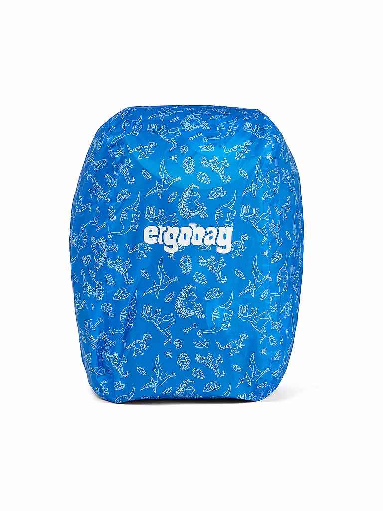 ERGOBAG | Regencape Mini Dinos | blau