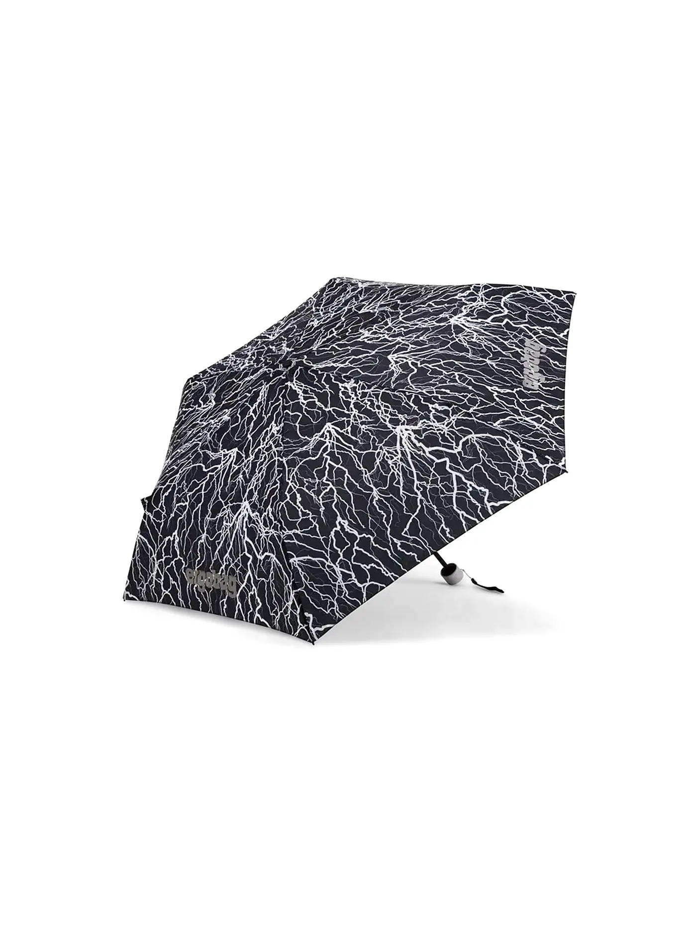 ERGOBAG | Regenschirm Super ReflektBär | schwarz