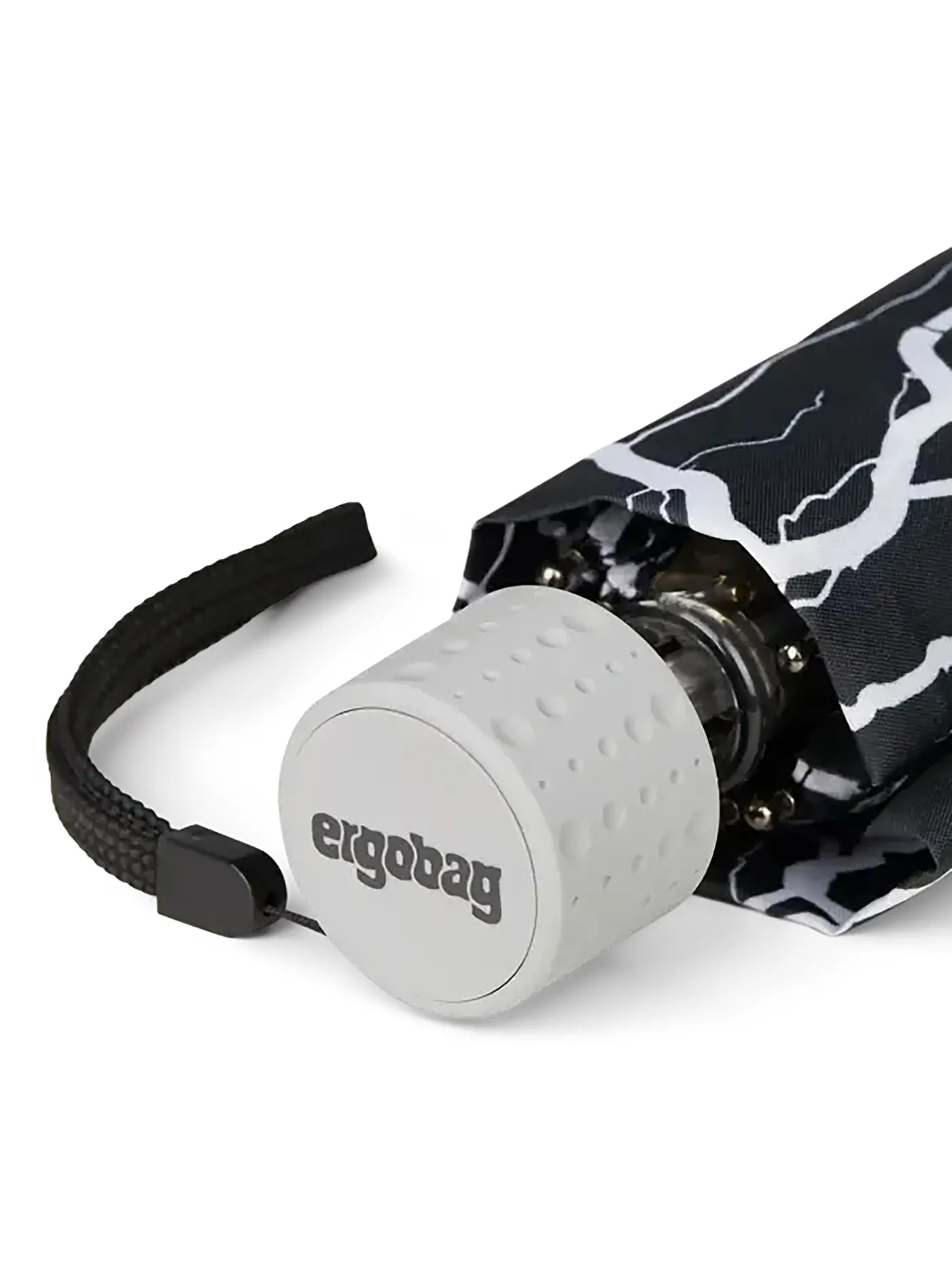 ERGOBAG | Regenschirm Super ReflektBär | schwarz