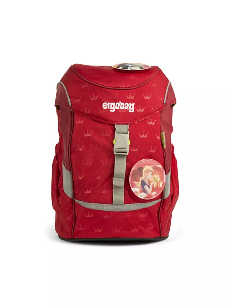 ERGOBAG | Rucksack "Mini - Schniekabussi" 2-tlg.  | rot