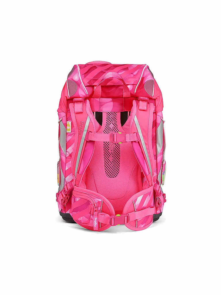 ERGOBAG | Schulrucksack Set 6tlg Pack - KuntBärbuntes Einhorn Neo Edition | pink