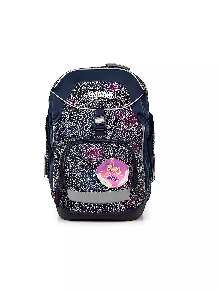 ERGOBAG | Schulrucksack Set 6tlg Pack Bärlaxy | dunkelblau