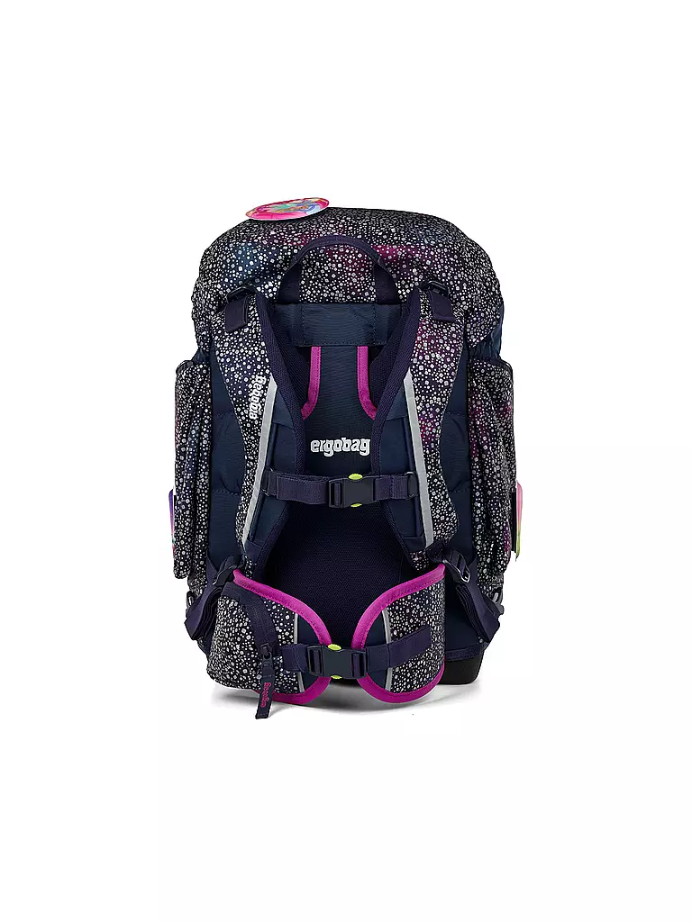 ERGOBAG | Schulrucksack Set 6tlg Pack Bärlaxy | dunkelblau