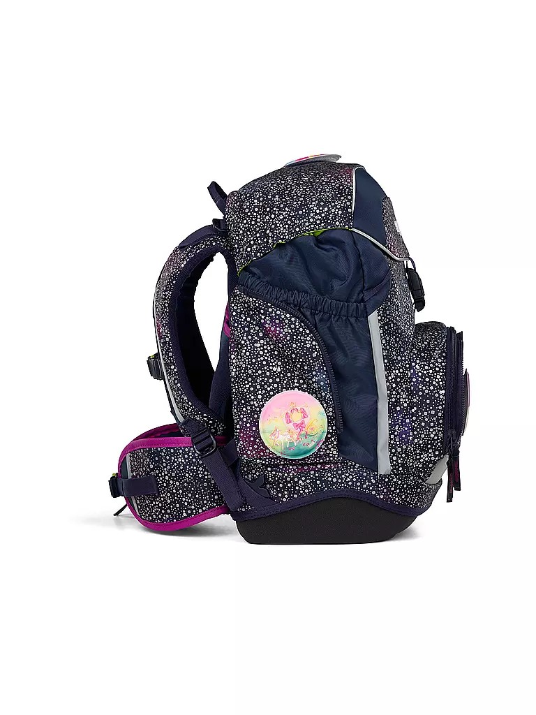 ERGOBAG | Schulrucksack Set 6tlg Pack Bärlaxy | dunkelblau