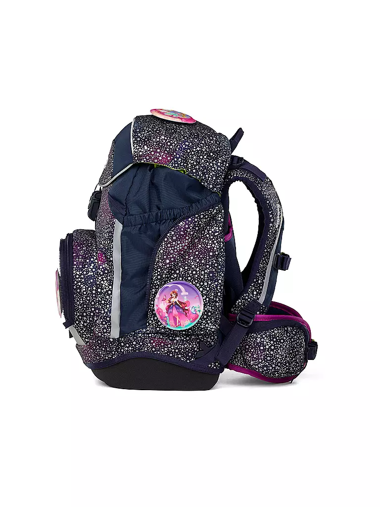 ERGOBAG | Schulrucksack Set 6tlg Pack Bärlaxy | dunkelblau