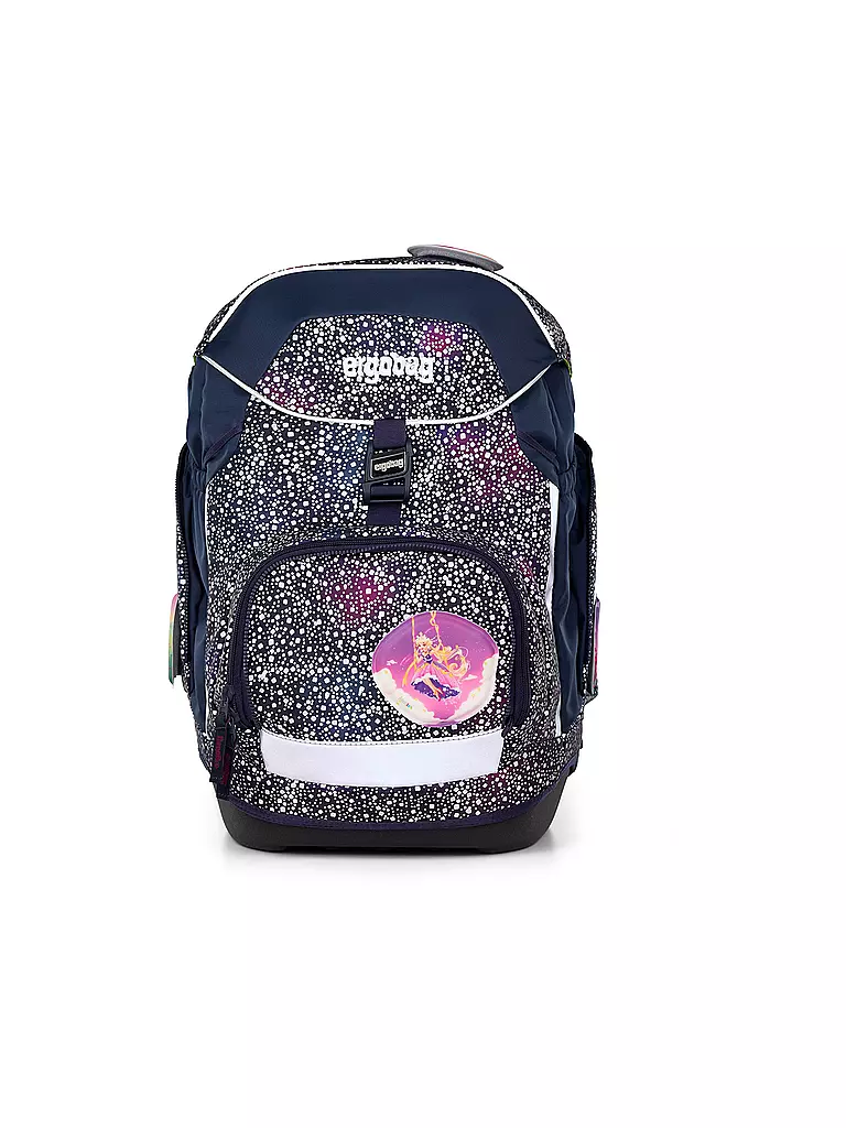 ERGOBAG | Schulrucksack Set 6tlg Pack Bärlaxy | dunkelblau