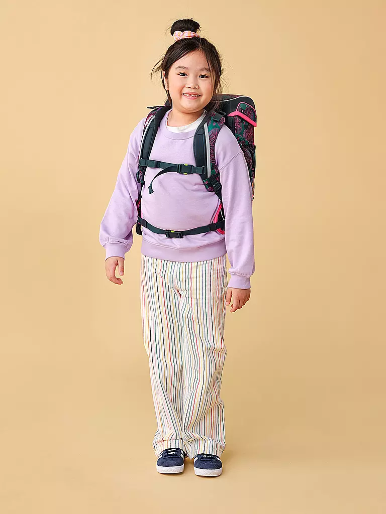 ERGOBAG | Schulrucksack-Set 5tlg. Cubo KorallenBär | schwarz