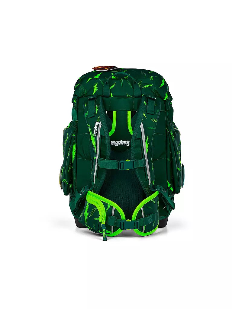 ERGOBAG | Schulrucksack-Set 6tlg.  Maxi Bärtastisch | grün