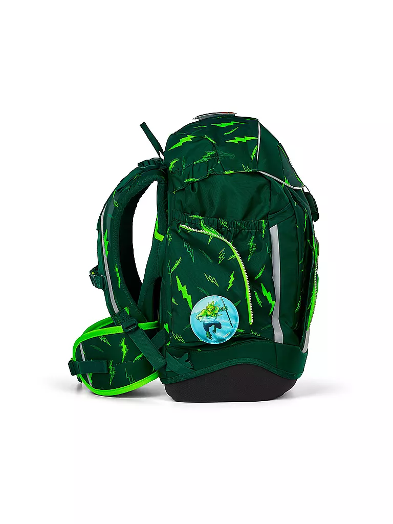 ERGOBAG | Schulrucksack-Set 6tlg.  Maxi Bärtastisch | grün