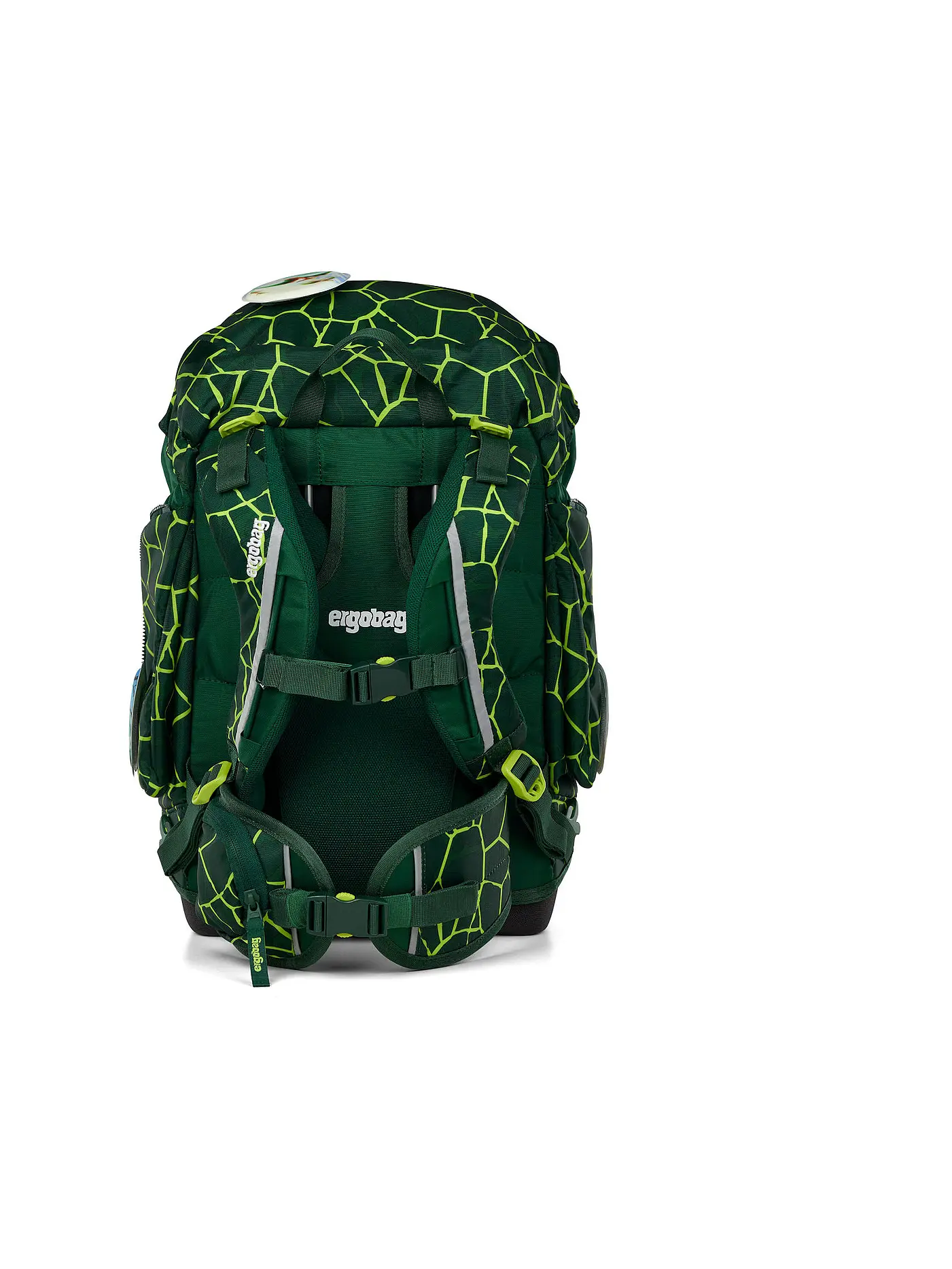 ERGOBAG | Schulrucksack-Set 6tlg.  Pack BärRex | dunkelgrün