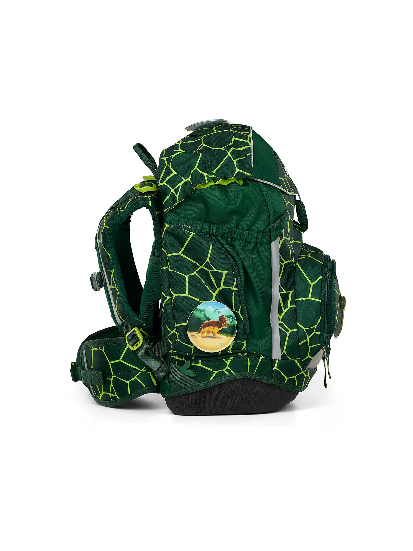 ERGOBAG | Schulrucksack-Set 6tlg.  Pack BärRex | dunkelgrün