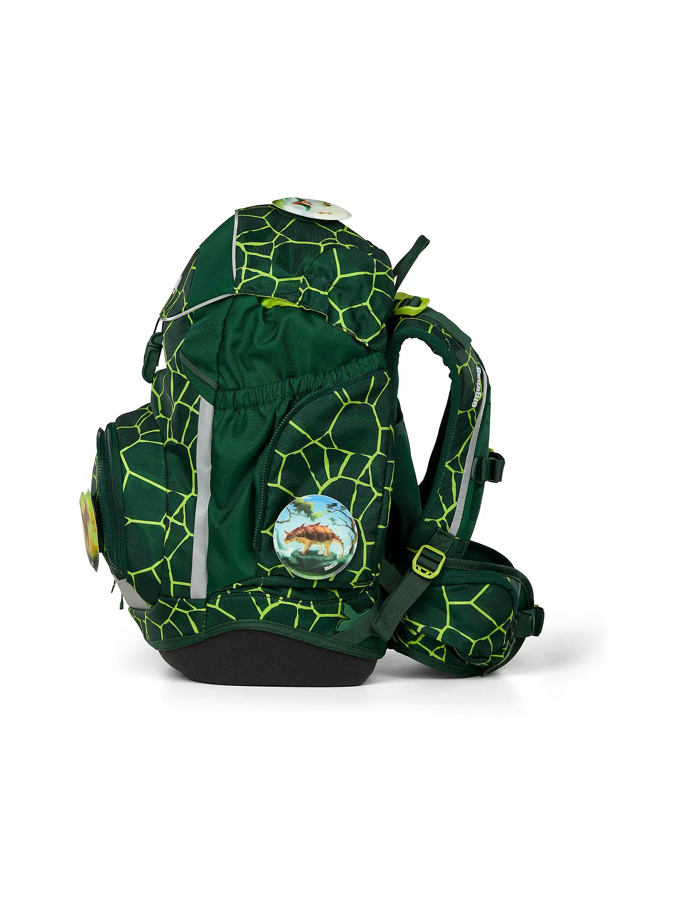 ERGOBAG | Schulrucksack-Set 6tlg.  Pack BärRex | dunkelgrün