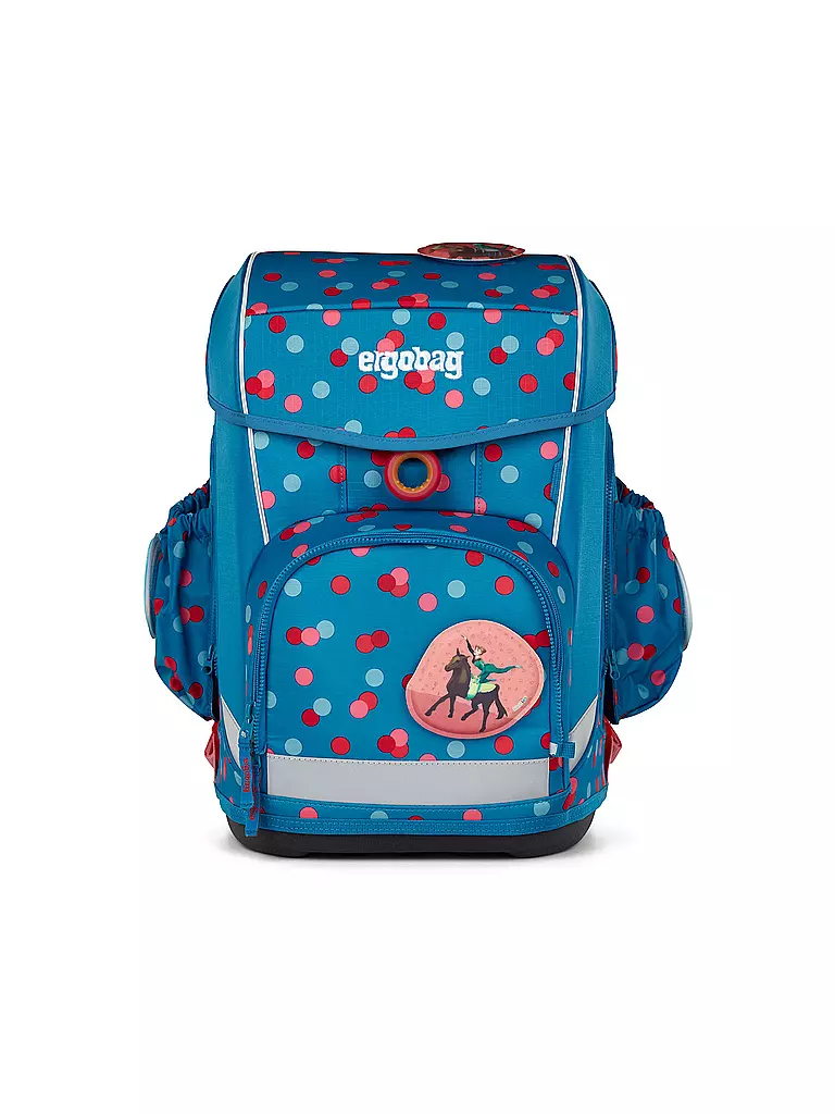 ERGOBAG | Schulrucksack-Set 6tlg. Cubo Light  | blau