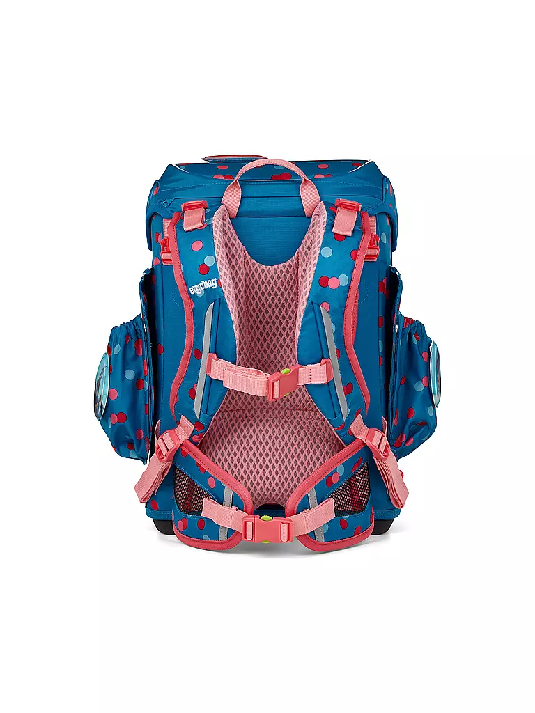 ERGOBAG | Schulrucksack-Set 6tlg. Cubo Light  | blau