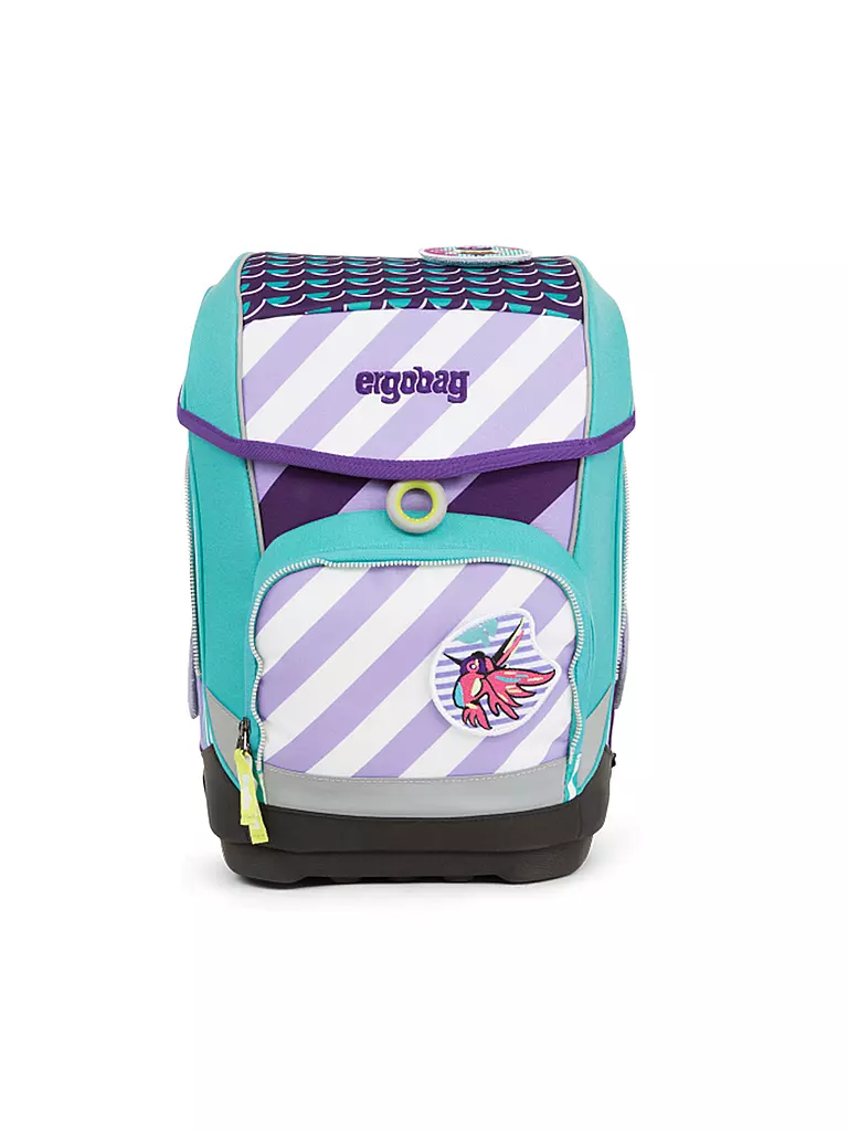 ERGOBAG | Schultasche Set 5-tlg. "Cubo - ÜBärflieger" | türkis