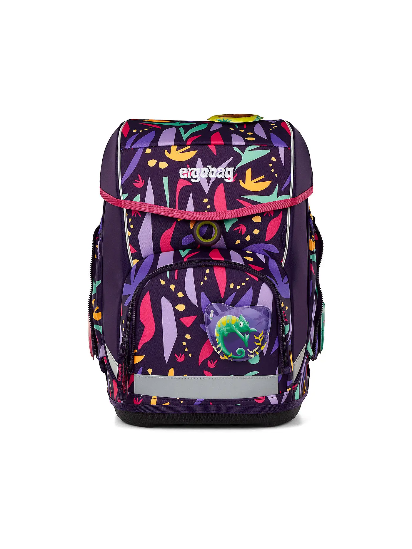 ERGOBAG | Schultasche Set 5tlg AmBärzonas CUBO Neo  | lila