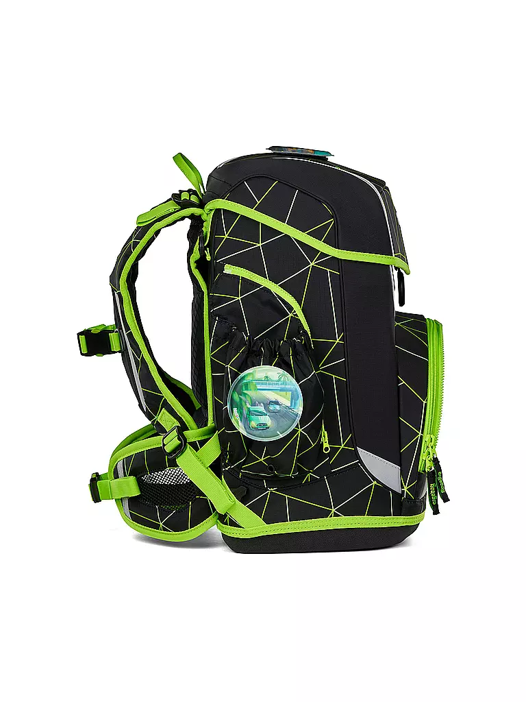 ERGOBAG | Schultasche Set 5tlg CUBO LIGHT CyBär Race | bunt