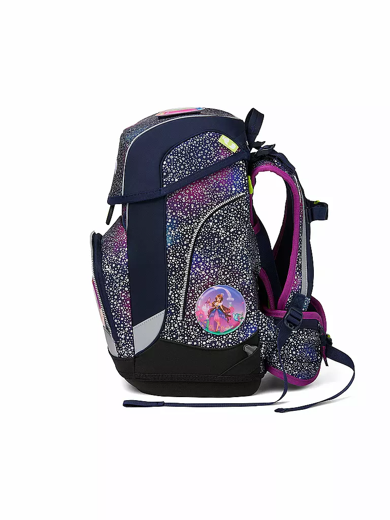 ERGOBAG | Schultaschen Set 5tlg Cubo - Bärlaxy | lila