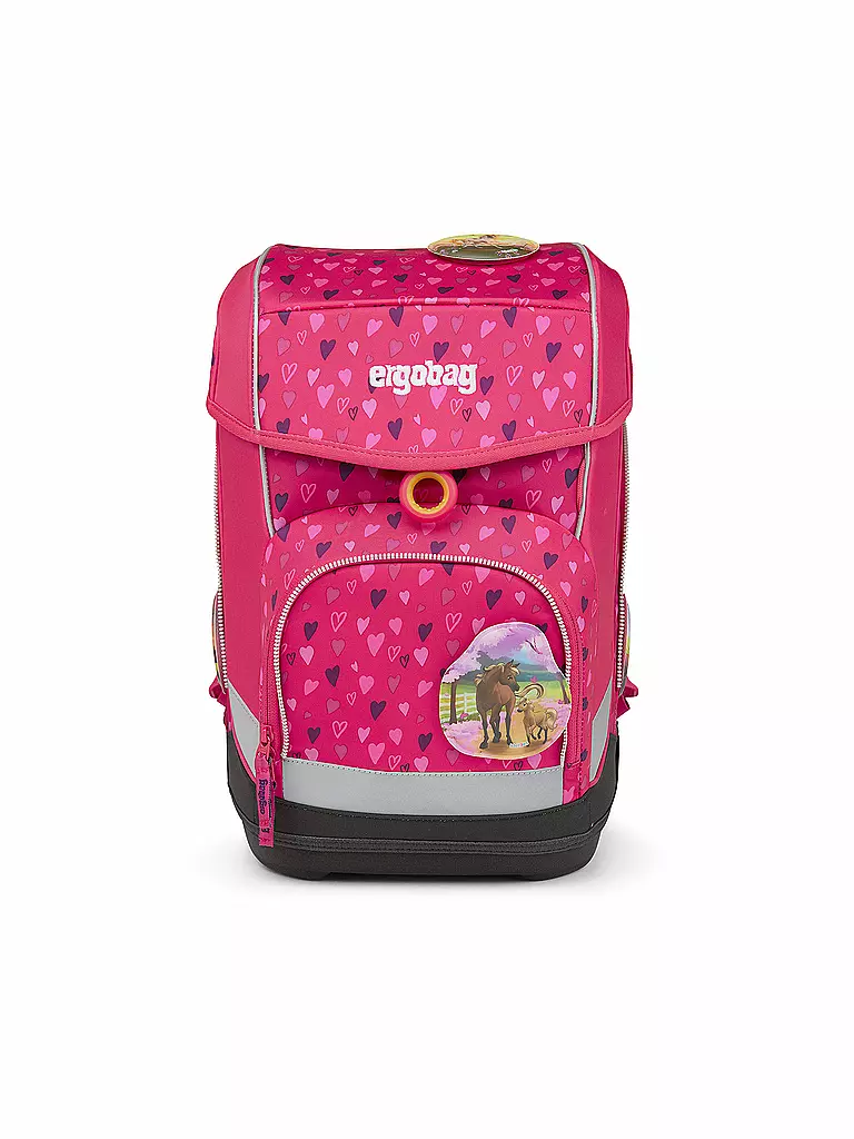 ERGOBAG | Schultaschen Set 5tlg Cubo - HufBäreisen | pink